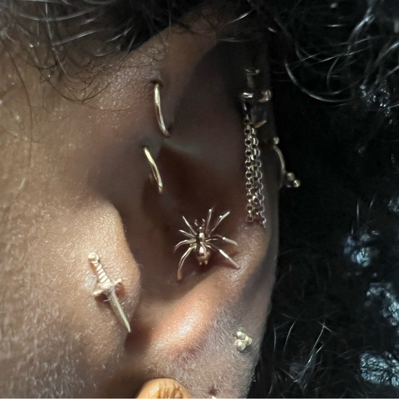 Rose gold Tawapa spider - Picture 2 of 2